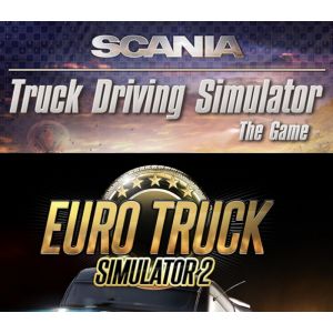 Euro Truck Simulator 2 + Scania Truck Driving Simulator Bundle PC Steam CD Key