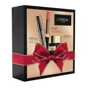 Coffret Cadeau femme – Crème Anti-Rides + Mascara Noir + Rouge à lèvres