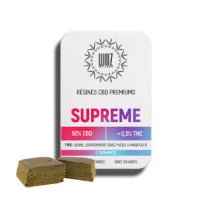 R&eacute;sine CBD - Supreme Hash - 5g | Wiiiz Premium