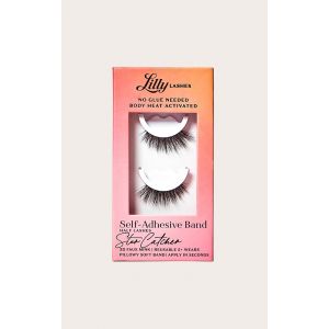 Lilly Lashes Demi faux-cils auto-adhésifs StarCatcher, Noir - Taille One Size
