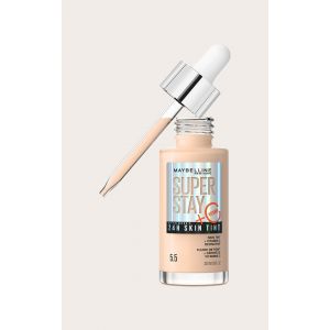 Maybelline Fluide teinté Super Stay 24H à la vitamine C Teinte 05.5, 5.5 - Taille One Size
