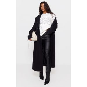 Femme Jean coupe sablier noir enduit | Taille 32 - Taille 32