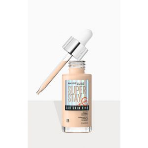 Maybelline Fluide teinté Super Stay 24H à la vitamine C Teinte 06, 6 - Taille One Size