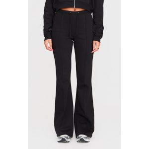 Femme Tall Jogging slim flare noir &agrave; coutures surjet&eacute;es | Taille Small - Taille S