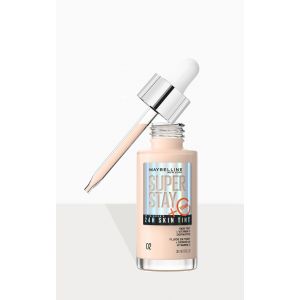 Maybelline Fluide teinté Super Stay 24H à la vitamine C Teinte 02, 2 - Taille One Size