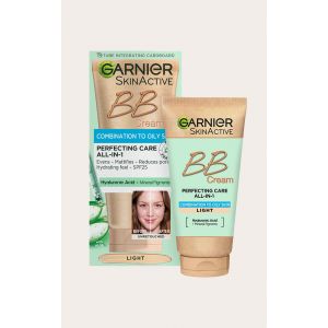Garnier BB crème pour peaux mixtes à grasses perfecteur tout-en-1 Light 50ml, Clair - Taille One Size