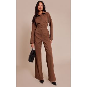 Femme Combinaison utilitaire kaki &agrave; manches longues | Taille 40 - Taille 40