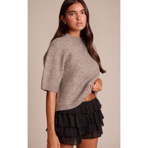 Femme Short culotte bouffant en dentelle noire | Taille 38 - Taille 38