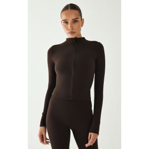 Femme Veste en Sculpt espresso | Taille 42 - Taille 42