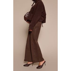 Femme Mules rondes tiss&eacute;es chocolat &agrave; talon | Taille 38 - Taille 38