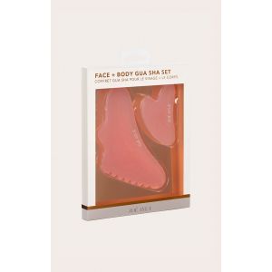 Zoe Ayla Coffret de gua shas pour le visage et le corps Rose - Taille One Size