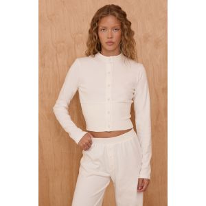 Femme Top tr&egrave;s doux cr&egrave;me | Taille 38 - Taille 38