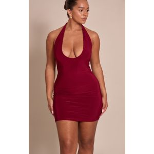 Femme Shape Mini robe moulante bordeaux &agrave; dos nu | Taille 40 - Taille 40