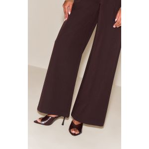 Femme Mules en PU chocolat effet croco &agrave; talon | Taille 41 - Taille 41