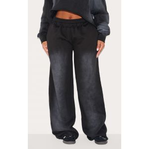 Femme Shape Jogging large d&eacute;lav&eacute; noir &agrave; taille &eacute;lim&eacute;e Noir d&eacute;lav&eacute; | Taille 36 - Taille 36