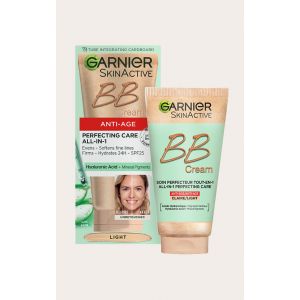 Garnier BB crème anti-âge perfecteur tout-en-1 SkinActive Light 50ml, Clair - Taille One Size