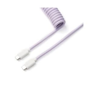 Keychron Cable Coiled Aviator - USB C - Violet