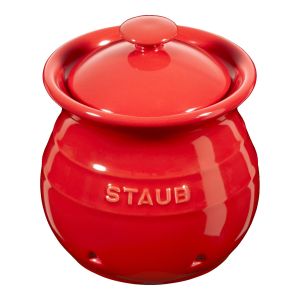 Staub Ceramique Pot à ail Cerise