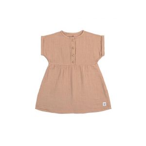 Robe en mousseline gots érable, 98/104, 2-4 ans