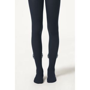 Calzedonia Collant &agrave; n&oelig;ud pour fille Fille Bleu Taille 2-4 A