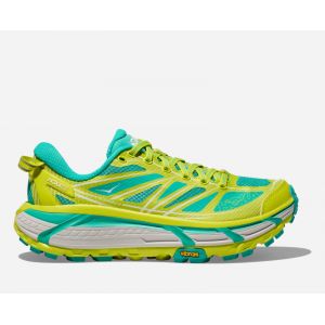 HOKA Mafate Speed 2 Chaussures en Hoka Citrus/Electric Aqua Taille 42 | Lifestyle