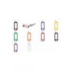 WEDO Porte-cl&eacute;s avec anneau, diam&egrave;tre: 18 mm, noir