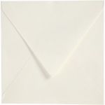 Creotime enveloppes 16 x 16 cm 50 pièces 120 g blanc