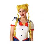 Perruque Femme Manga Jaune