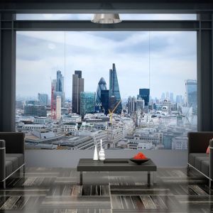 Papier peint City View London-Taille L 250 x H 175 cm