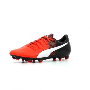 Puma Evopower 3.3 Tricks Fg (red/wht/blk) rouge, chaussures de football homme