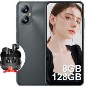 Smartphone 4G Blackview A52 Pro 6,517 8Go+128Go 5180mAh 13MP Android 13 Noir avec Blackview Airbuds 20