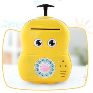 Cartoon Distributeur automatique de billets Mot de passe automatique d'économie d'argent jouet Tirelire pour enfants