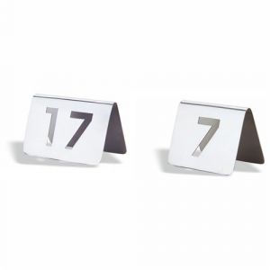 Numéro de Table Inox Chiffre 7 - Pujadas - - Inox