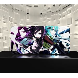 Coque compatible pour Ipod TOUCH 7 Sword Art Online SAO Kirito Sinon 12