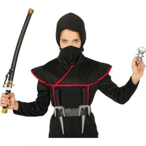 Accessoire de déguisement - kit ninja sabre nippon paire saï étoile japonaise - guirca 17604