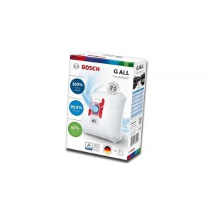Boite de 4 sacs type g d'origine aspirateur 00576334,17000940 ['girmi', 'siemens', 'bosch', 'entronic', 'ufesa']