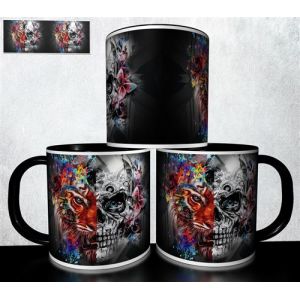 Mug collection design - Halloween T&ecirc;te de Mort 905