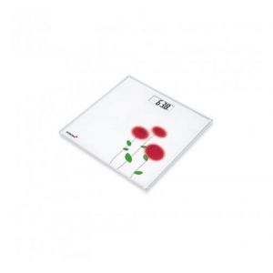 K74756 - greta blanc avec motif - pèse-personne
