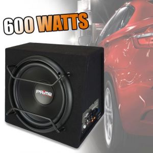 Subwoofer + ampli intégré Caliber BC112SA - 12 / 600 Watts - Plug and play