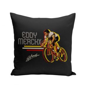 Fabulous Coussin noir Eddy Merckx Vintage [40x40 cm]