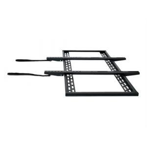 Tripp Lite Support mural fixe pour ecrans t&eacute;l&eacute;visions et moniteurs de 60" &agrave; 100" - Support - support &agrave; faible encombrement - pour &Eacute;cran LCD - acier - noir - Taille d'&eacute;cran : 60"-100" - montable sur mur