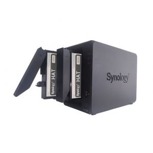 Serveur NAS Synology DS723+ 8To avec 2x disques dur Synology 4To HAT Enterprise, 2Go DDR4 ECC