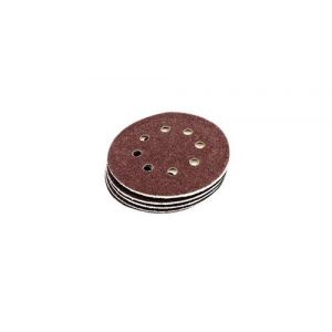 Ensemble professionnel ponceuse 5 pouces 8 trous, 60 st. 10xp40 / 60/80/120/180/240 grain