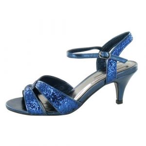 Anne Michelle - Sandales à talon - Femme (39 EU) (Bleu marine) - UTKM442