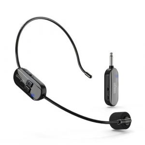 Microphone Sans Fil Haute Qualité Anti-Larsen Longue Autonomie 50m YONIS