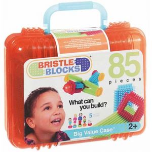 Bristle Blocks Jeux de construction Big Carrying Case 85 pièces