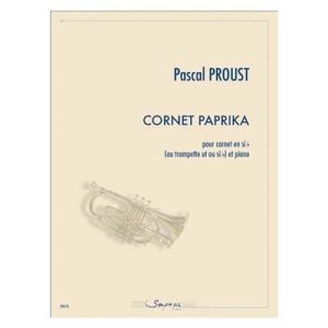 Cornet paprika - Pascal Proust - cornet en Sib et piano