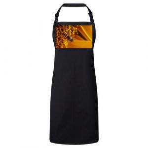 Fabulous Tablier Cuisine Premium Noir Insecte Volant Butine Polen
