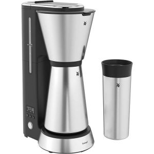 cafeti&egrave;re &eacute;lectrique avec &Eacute;cran LCD et minuterie 760W gris noir ICMI211.BK krups