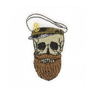 Ecussons Thermocollant T&ecirc;te de mort 3,2 X 4,7 cm - Mediac(...) - Casquette Multicolore